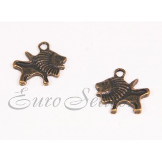 Подвеска мет.№337 16х16мм цв.Ant.Bronze  (цена за 1шт)